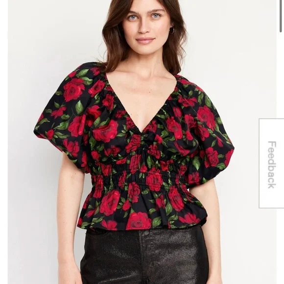 OLD NAVY rose women’s blouse - Picture 2 of 13